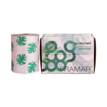 Framar Palmshell Medium Embossed Foil Roll 100m