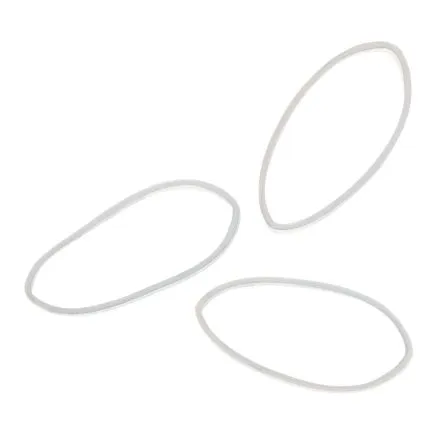 Sibel Clear Elastic Hair Ties - Pack of 500