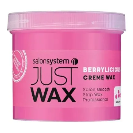 Salon System Just Wax Berrylicious Creme Wax 450g