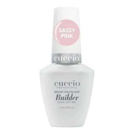 Cuccio Brush on Builder Gel Sassy Pink 13ml