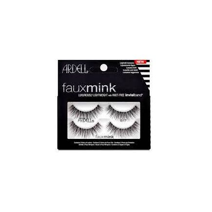 Ardell Faux Mink Lashes Black 817 Twin Pack