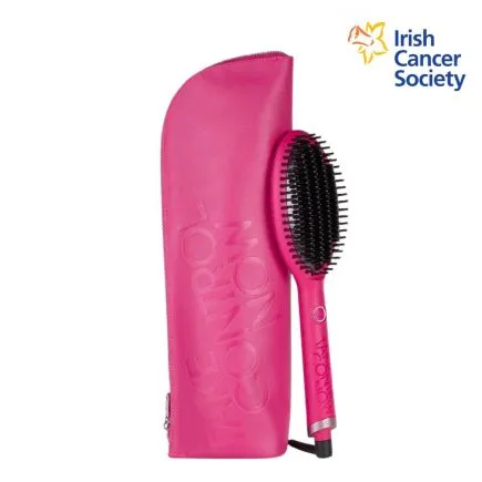 GHD Glide Hot Brush In Orchid Pink