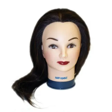 HairTools Brunette Medium Manikin Training Head 16-18 Inch