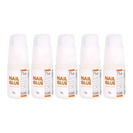 The Edge Nail Adhesive Glue 3G - 5 Pack