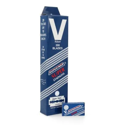 Supermax Double Edge Razor Blades (200 PACK)