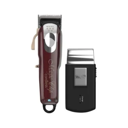 Wahl Magic Clip Cordless Hair Clipper & Wahl Single Foil Shaver