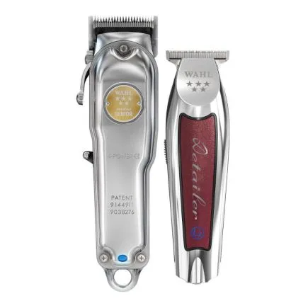 Wahl Cordless Senior Metal Edition & Cordless Detailer Bundle