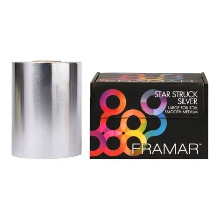 Framar Star Struck Silver - Large Foil Smooth Roll Medium