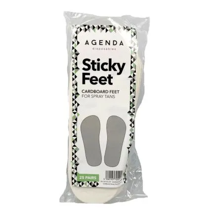 Agendas Disposables Sticky Feet 25 Pack