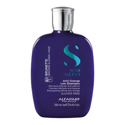 Alfaparf Milano Semi Di Lino Brunette Anti-Orange Low Shampoo 250ml