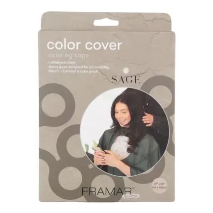 Framar Sage Color Cover Colouring Cape
