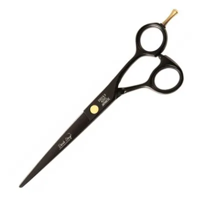 Dark Stag DSO Offset Black and Gold Barber Scissors 7 inch