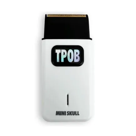 TPOB Mini Skull Foil Shaver (White Edition)