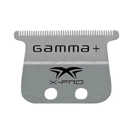 Gamma+ X-Pro Wide Stainless Steel Fixed Blade for Trimmer