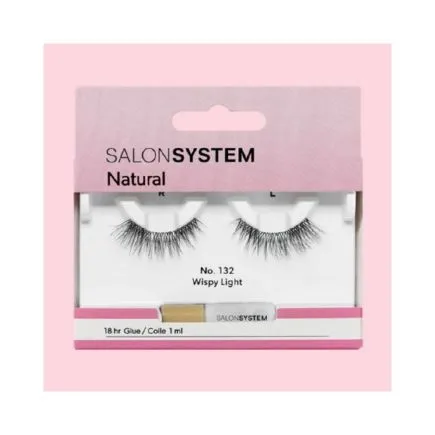 Salon System 132 Natural Strip Lashes