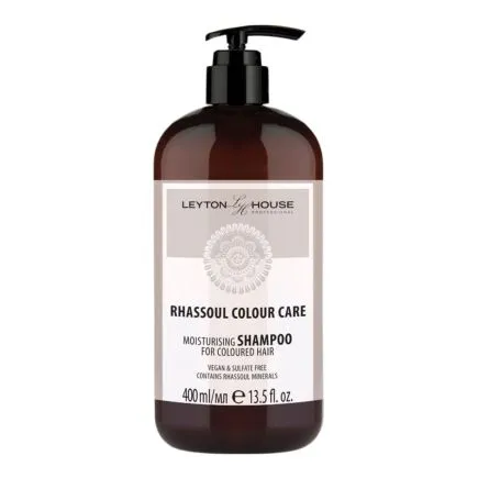 Leyton House Professional Rhassoul Colour Care Moisturising Shampoo 400ml