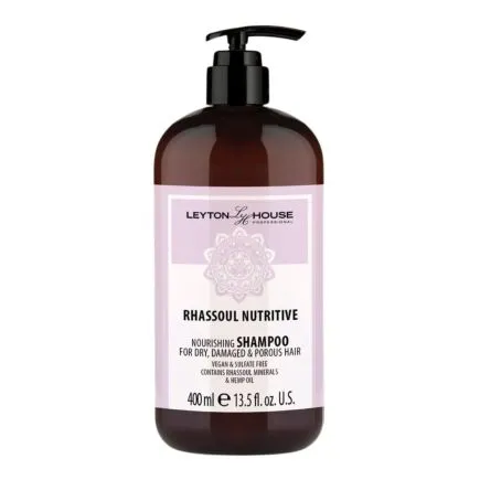 Leyton House Professional Rhassoul Nutritive Nourishing Shampoo 400ml