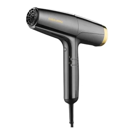 BaByliss PRO FALCO High Speed Dryer - Grey & Gold