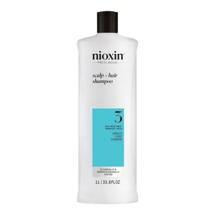 Nioxin System 3 Cleanser Shampoo 1000ml