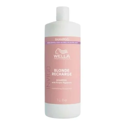 Wella Professionals Invigo Blonde Recharge Cool Blonde Shampoo 1000ml