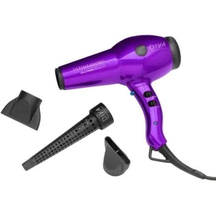 Diva Pro Styling Ultima 5000 Pro Dryer Purple