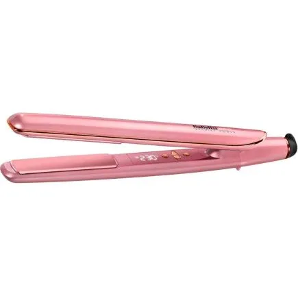 BaByliss PRO Keratin Lustre Hair Straightener - Pink Blush