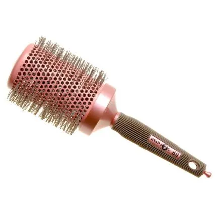 Head Jog 80 Ceramic Ionic Pink Radial Brush 60mm