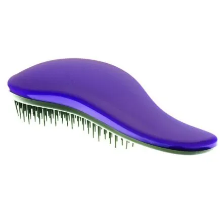 Head Jog 111 Mane-Tamer Purple Detangle Brush.