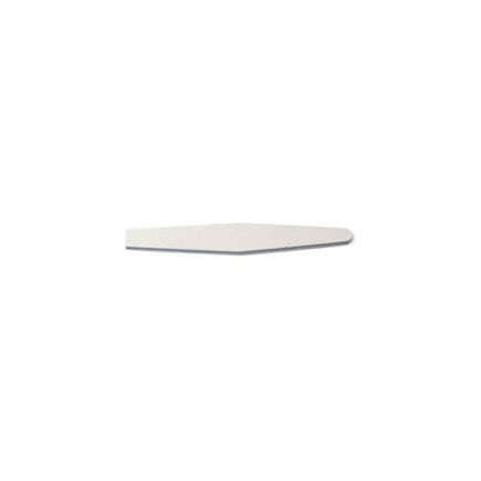 Cuccio Angle White File 100/100 Grit - 12 pack