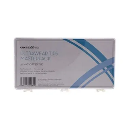 Cuccio Ultrawear Masterpack Nail Tips - 360 Pack