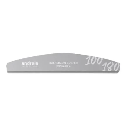 Andreia Professional Halfmoon Nail Buffer 100/180
