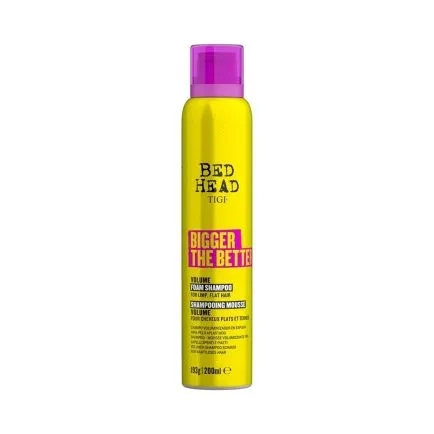 Tigi Bed Head Bigger The Better Volume Foam Shampoo For Fine Hair 200ml