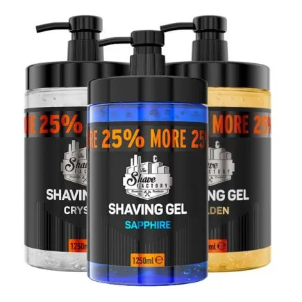 The Shave Factory Shaving Gel Sapphire 1250ml