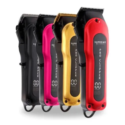 Supreme Trimmer Pro Clipper - Red