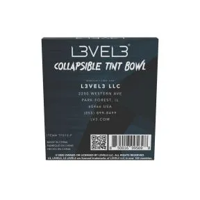L3VEL3 Collapsible Tint Bowl Black