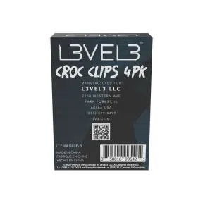 L3VEL3 Hair Croc Clips