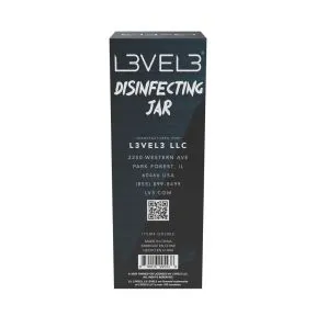 L3VEL3 Acrylic Disinfecting Jar