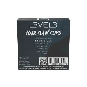 L3VEL3 Hair Claw Clips