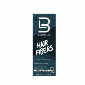 L3VEL3 Hair Fibers Dark Brown