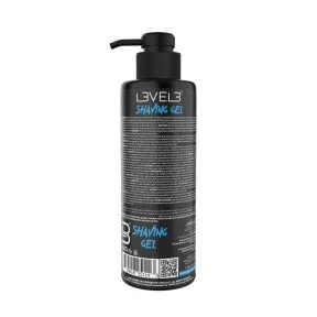 L3VEL3 Transparent Shaving Gel Aqua 500ml