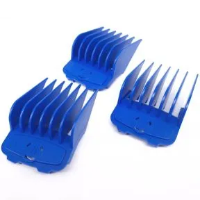 BarberBro. Premium Magnetic Guards Blue