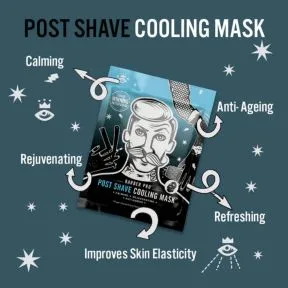 Barber Pro Post Shave Cooling Mask With Anti-Ageing Collagen 30g