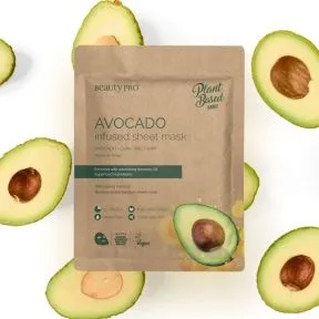 BeautyPro Avocado Infused Sheet Face Mask 22ml