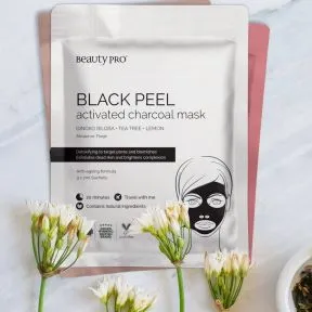 BeautyPro Black Peel Charcoal Mask, 3 x 7ml