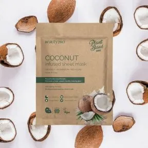 BeautyPro Coconut Oil Infused Sheet Face Mask 22ml