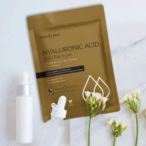 BeautyPro Hyaluronic Acid Gold Foil Mask 25ml