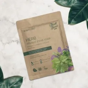 BeautyPro Herb Infused Sheet Face Mask 22ml