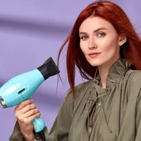 Elchim 3900 Light Ionic Hairdryer - Pastel Blue Fifties