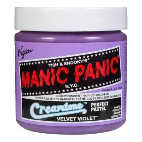 Manic Panic Creamtone Perfect Pastel Semi Permanent Hair Colour - Velvet Violet 118ml
