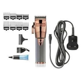 BaByliss PRO Rose Gold Cordless Super Motor Clipper & Skeleton Trimmer Combo